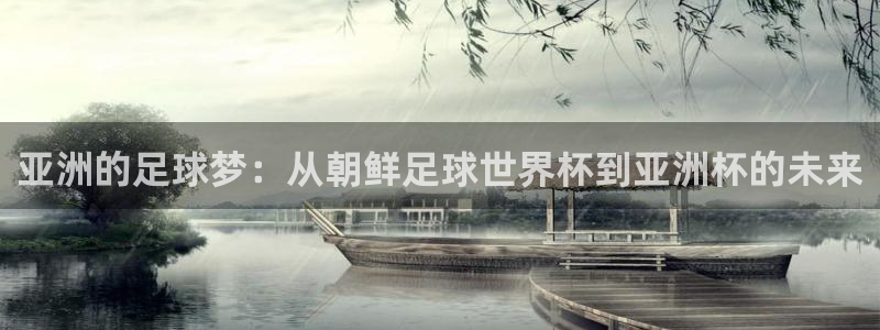 2026世界杯欧洲预选赛赛程表：亚洲的足球梦：从朝鲜足球世界杯到亚洲杯的未来