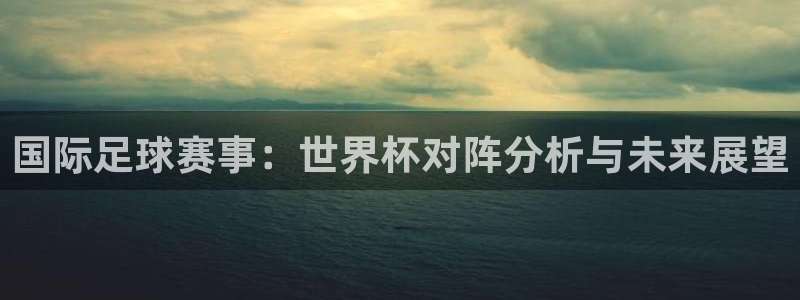 世界杯2026赛程：国际足球赛事：世界杯对阵分析与未来展望